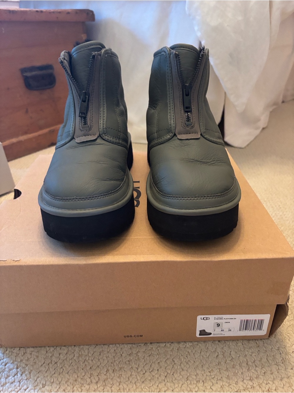 UGG women’s Tasman boots olive